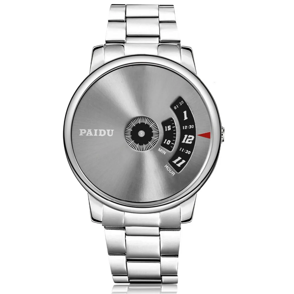 Paidu Lux Ceas de Argint pentru Femei Ceasuri de Moda placă Turnantă Ceasuri Doamnelor Ceas Cuarț Ceas Oră relogio feminino reloj mujer 5