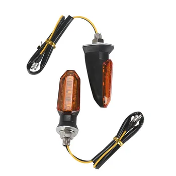 4buc/set Universal de Motociclete semnalizatoare LED Amber Lămpi Indicatoare de Biciclete Murdărie Direcționale Accesorii 2