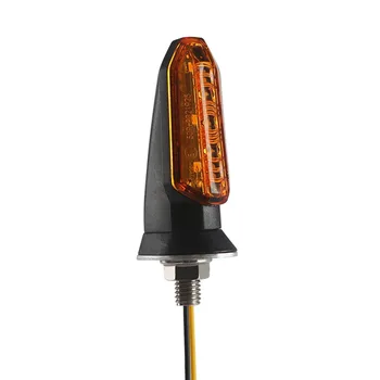 4buc/set Universal de Motociclete semnalizatoare LED Amber Lămpi Indicatoare de Biciclete Murdărie Direcționale Accesorii 3