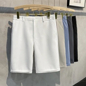 5 Culori Coreene, Direct Pantaloni Scurți De Vară Respirabil Confortabil Moda Stil Britanic De Afaceri De Sex Masculin Office Casual Pantaloni Scurți