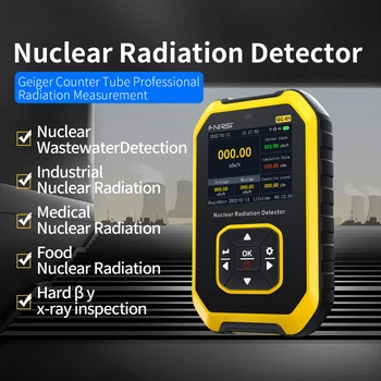 GC-01 Radiații Nucleare Detector GM Geiger EMF Meter Radiații Tester X γ β Razele Timp Real Moniting Dozimetru de Radiație