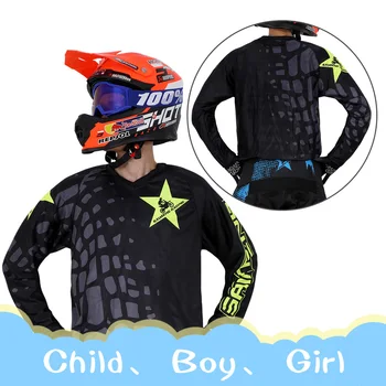 motocross de viteze set de copil pentru copii haine băiat copil fata de curse Off-road de DIMENSIUNI 20/22/24/26/28 MOTO Flexair MX ATV-uri 4
