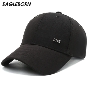 Nouă Bărbați De Înaltă Calitate Scrisoare Șapcă De Baseball Negru Capac De Golf Boutique Pălărie Tata Pălărie De Metal Gaura Mens Snapback Pălării Capace, Unchiul, Tata Cadou