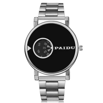 Paidu Lux Ceas de Argint pentru Femei Ceasuri de Moda placă Turnantă Ceasuri Doamnelor Ceas Cuarț Ceas Oră relogio feminino reloj mujer 0