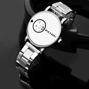 Paidu Lux Ceas de Argint pentru Femei Ceasuri de Moda placă Turnantă Ceasuri Doamnelor Ceas Cuarț Ceas Oră relogio feminino reloj mujer 2