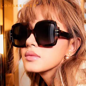 Vintage Supradimensionat ochelari de Soare pentru Femei Piața de Moda Ochelari de Soare de sex Feminin Decorative Ochelari de Lux de Brand Designer de Ochelari Oculos