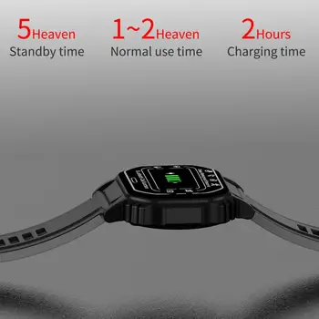 0.96 inch Sport Fitness Ceas pentru Android, pentru iOS B2 compatibil Bluetooth Ceas Multifuncțional de Monitorizare a Sănătății IP67 rezistent la apa 2