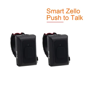 1/2 BUC Walkie-Talkie PPT Butonul de Hands-Free R16 Pentru Zello/RealPTT/BPER/GQT Mobile App Redus de Energie Pentru Android și iOS Sistem Universal
