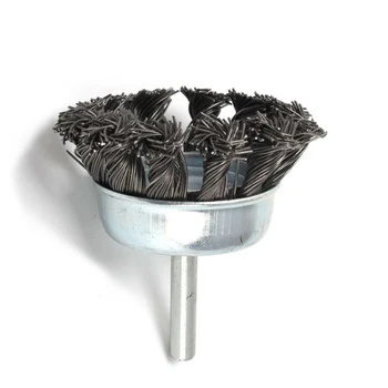1 buc Sârmă din Oțel Inoxidabil Roata Cupa Perie de 50 mm 6mm 2inches Roata de Slefuit cu Perie de Sârmă Roata Cupa Perii 3