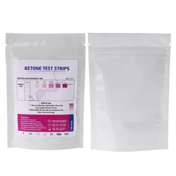 1 Set URS-1K Benzi de Testare Cetonă Reactiv de Testare Urină Anti-vc Sumar de urina Acasa Cetoza Teste de Analiză K0AB