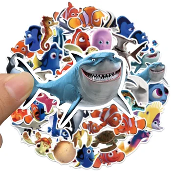 10/30/50PCS Finding Nemo Disney Desene animate Autocolante Kawaii Decalcomanii de Jucărie pentru Copii din PVC Impermeabil Album Frigider Papetărie DIY Autocolant 1