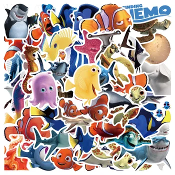 10/30/50PCS Finding Nemo Disney Desene animate Autocolante Kawaii Decalcomanii de Jucărie pentru Copii din PVC Impermeabil Album Frigider Papetărie DIY Autocolant 5