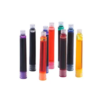 10 Buc 2.6 mm 3.4 mm Durabil Stilou Refill Portabil Fountain Pen Stilou cu Cerneală de Culoare de Înaltă Calitate Cartuș de Cerneală