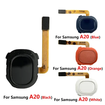 10 Buc Originale Touch ID Senzor de Amprentă digitală se Întoarcă Acasă Buton Cheie Flex Pentru Samsung A11 A20 A21S