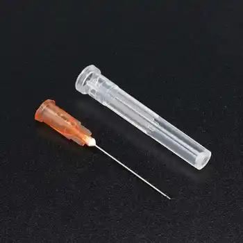 10 partea de stomatologie, gaura ace 25G 0.9*42mm dentare de unică folosință endoscop spălare ac, închise orificiu lateral endoscop seringa