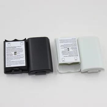 100 buc Alb-Negru Optional din Plastic Baterie Capac Acumulator Caz de Înlocuire pentru Xbox 360 Piese de schimb