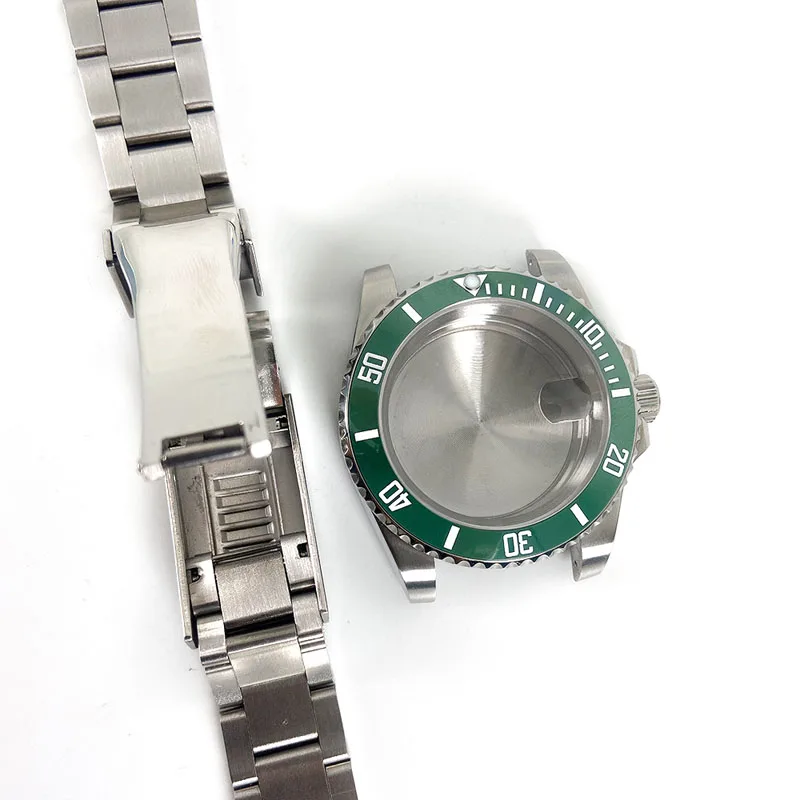 Accesorii ceas 40mm din Oțel Inoxidabil Coajă de Sticlă de Safir Set pentru Bărbați Ceas Mecanic 8215 2813 5