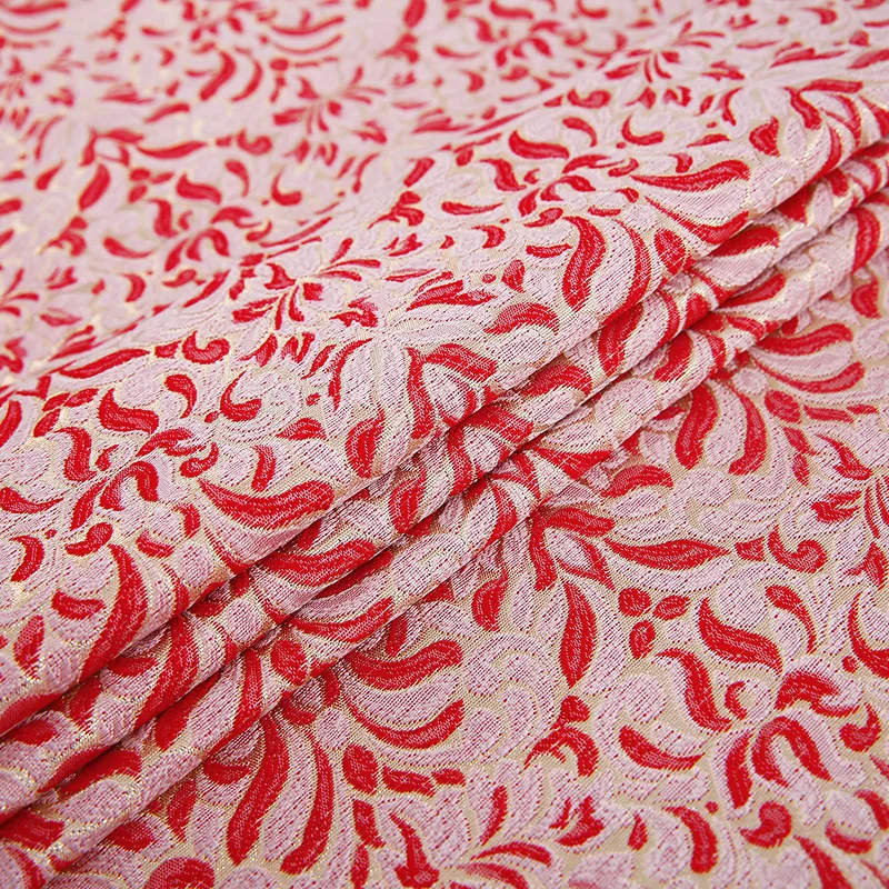 Jacquard tesatura brocart este folosit în rochii femei de cusut pentru decoratiuni, perne și țesături tapițerie rochii tesatura 2