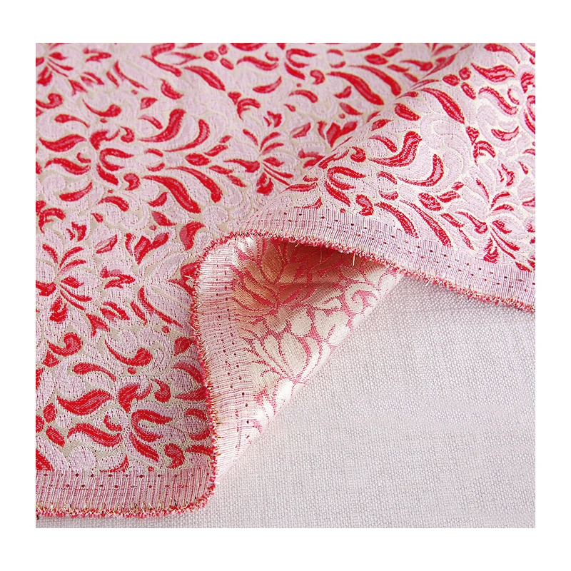 Jacquard tesatura brocart este folosit în rochii femei de cusut pentru decoratiuni, perne și țesături tapițerie rochii tesatura 3