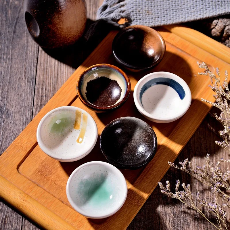 Pictate Manual Ceramica Cana De Cafea În Stil Japonez Dragul De Vin Cupe Mici De Creație Tradițională De Epocă Ceașcă De Ceai Din Porțelan Cești De Espresso 2