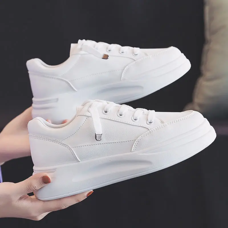 Femei Adidași Pantofi De Moda 2022 Tendință De Primăvară Casual Balerini Adidasi Femei New Fashion Confort Alb Vulcanizat Pantofi Platforma