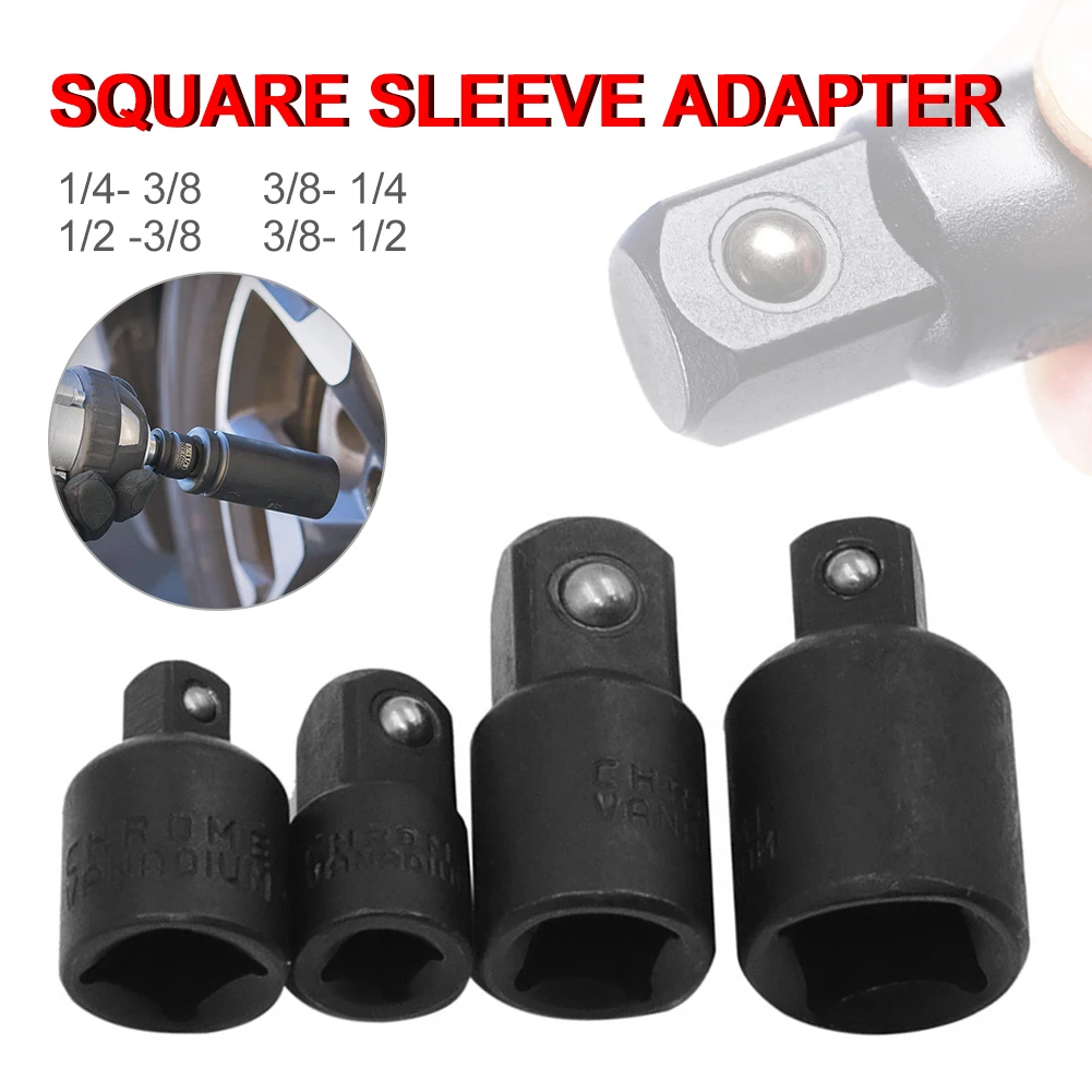 4buc Impact Socket Set Adaptor 3/8