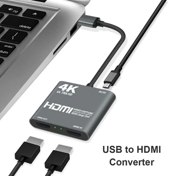 1080P 60fps Buclă de Radiodifuziune 4K HDMI, USB3.0 Card de Captura Video Conferencing G99B 1