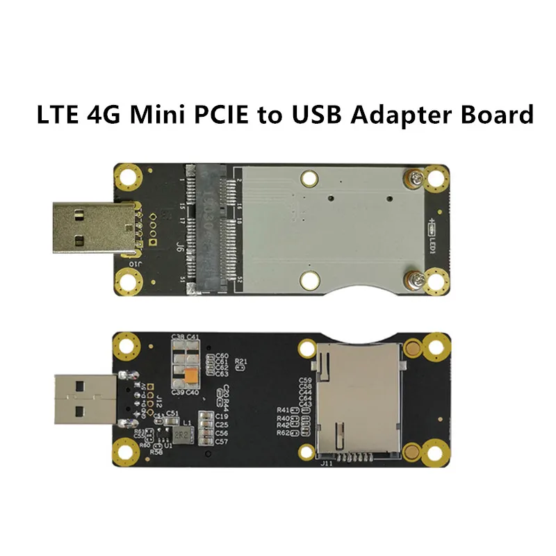 Industrial-clasa MINI PCIE pentru USB consiliul de dezvoltare adaptor de bord pentru Quectel EP06-E EP06-O EC25-CE EC25-UE EC25 LTE Cat6 module