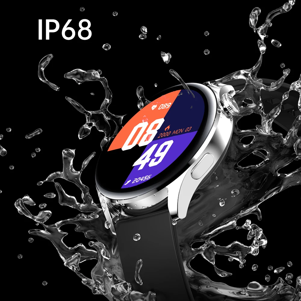 2022 GT3 IP68 rezistent la apa Smartwatch Pentru Barbati Femei Bluetooth Apel de Muzică Joc Ritm Cardiac Monitor Somn Bratara HW3 Ceas Inteligent 5