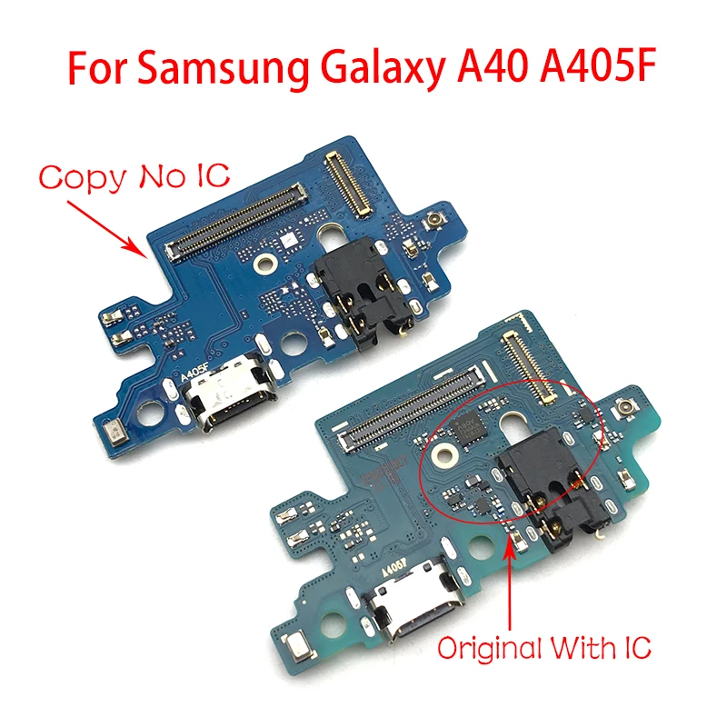 Încărcare Cablu Flex Pentru Samsung Galaxy A405F A40 A405 Încărcător Cu Microfon