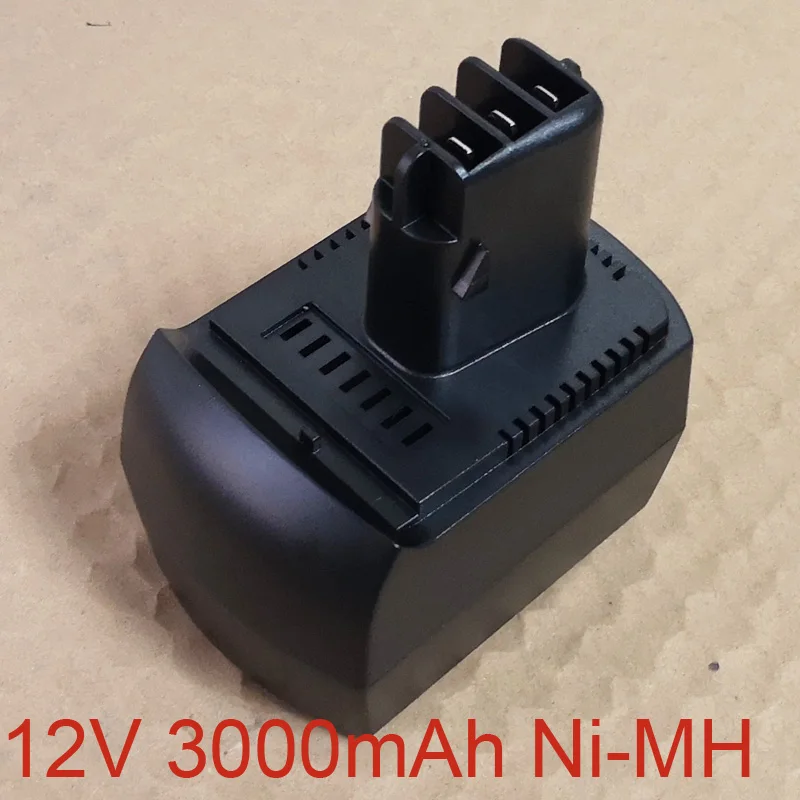 12V 3.0 Ah Acumulator Ni-MH pentru Metabo cu acumulator mașină de găurit Electrică șurubelniță BZ12SP BS 12 SP BSZ 12