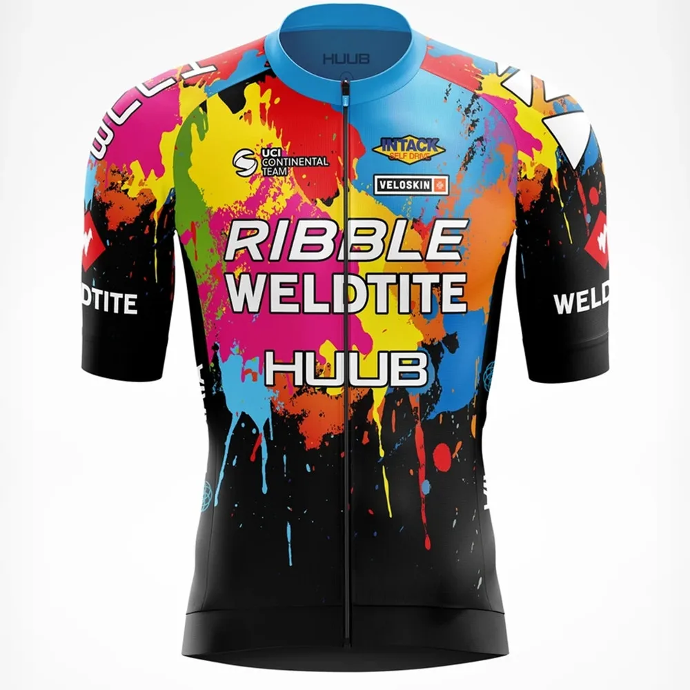 Noi Ribble Weldtite Huub Jersey Ciclism De Vară De Înaltă Calitate, Echipa De Bărbați Îmbrăcăminte Maneci Scurte Iute Uscat Maillot Ropa Ciclismo 2022