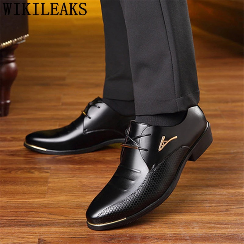 Barbati Pantofi Rochie Din Piele Formale Bărbați Pantofi Office Coafor Bărbați Elegant Pantofi Brand De Lux Zapatos De Vestir Hombre Bayan Ayakkabi