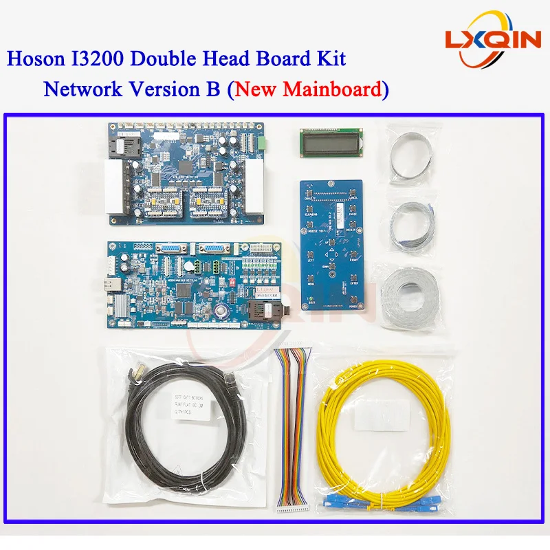 LXQIN Hoson Cap Dublu Bord pentru Epson XP600/4720/I3200 Bord Kit pentru ECO Solvent/pe baza de apa Printer Set de plăci de Rețea Versiune 5