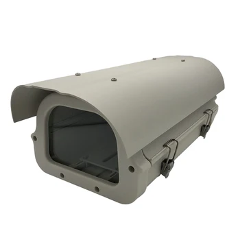 12 inch Clar Parbriz Exterior Impermeabil aparat de Fotografiat CCTV Hoesje de Securitate Camera de Supraveghere Video de Locuințe din Aluminiu Dublu de Blocare