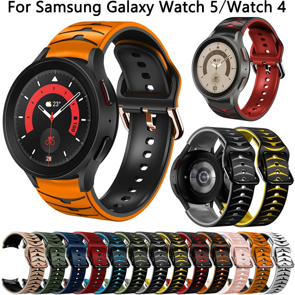 SmartWatch Banda Curea Pentru Samsung Galaxy Watch 5 Pro 45mm 44mm 40mm Înlocuire Curea Silicon Ceas 4 Classic 42mm Bratara 46mm