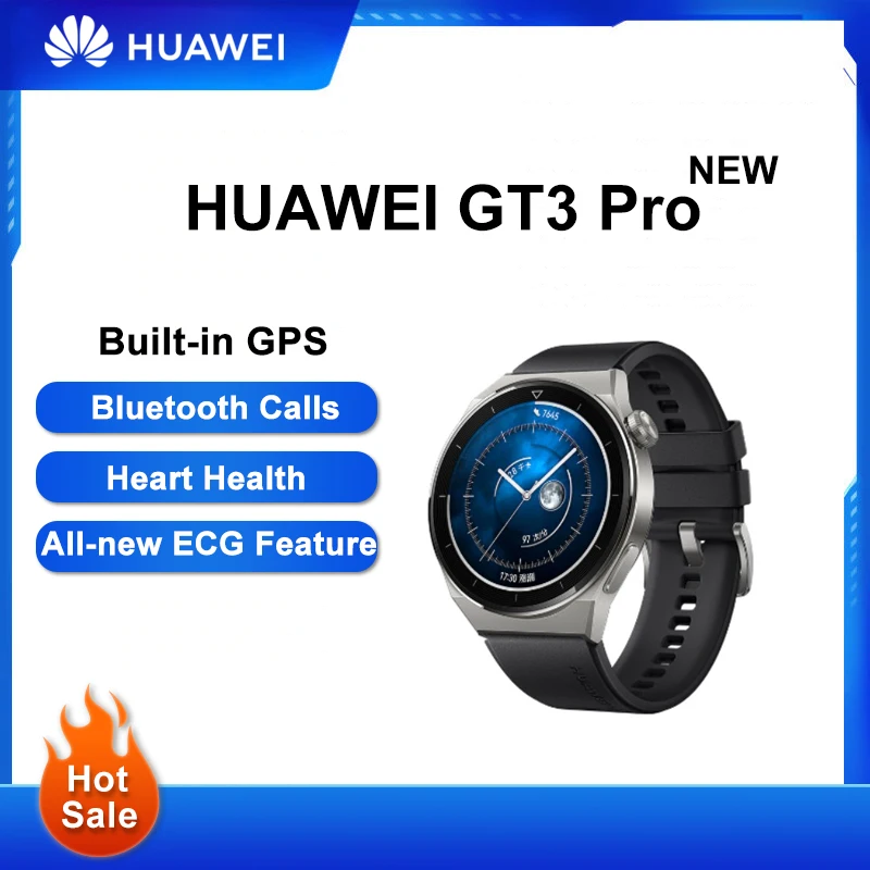 NOU Original Huawei Watch GT3 Pro Bărbați Și Femei ECG Inteligent Ceas Sport Suport Telefon NFC, rezistent la apa 0