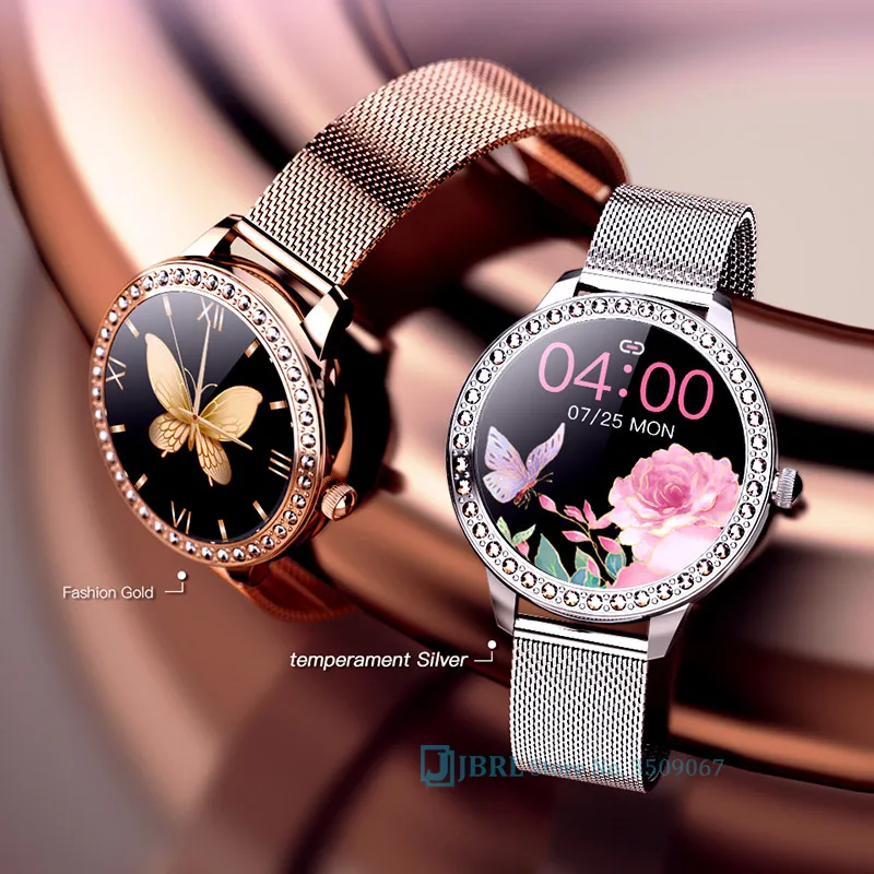 Diamant de Lux Brățară Ceas Inteligent Femei Doamnelor Smartwatch IP68 rezistent la apa Tracker de Fitness Electronice Ceas Femei pe Încheietura mîinii Ceas 1