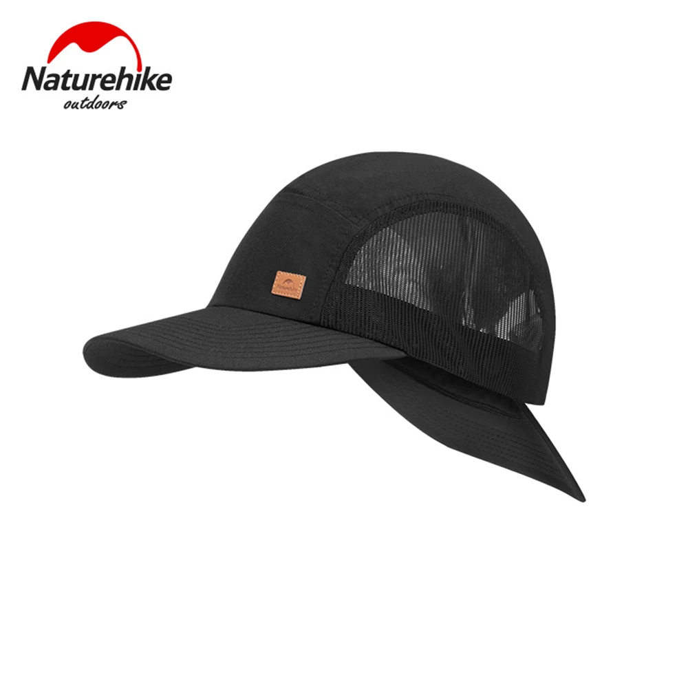 Naturehike NH21FS503 Pescuit Pălărie de protecție Solară Anti-UV Respirabil Parasolar Funcționare, Ciclism, Drumetii, Camping Dublu-Brimmed pălărie