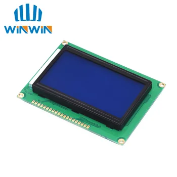 128*64 PUNCTE modulul LCD 5V ecran albastru 12864 LCD cu iluminare din spate ST7920 port Paralel LCD12864