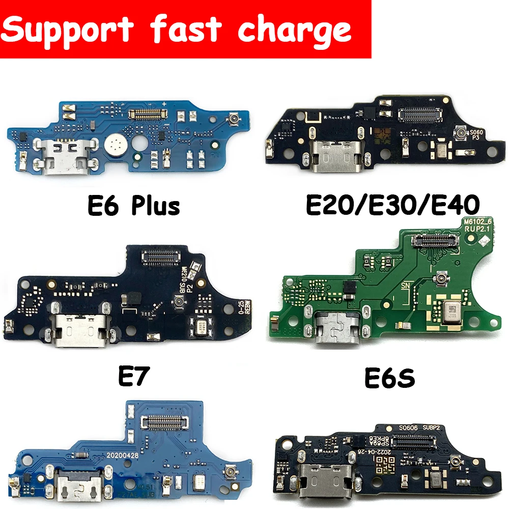 50Pcs Nou Port USB de Încărcare Cablu Flex Pentru Moto E4 E6 E7 Plus E5 E6 a Juca Du-te păstrăm e6 E7 Putere E30 Conector Dock de Încărcare Port de Bord 0