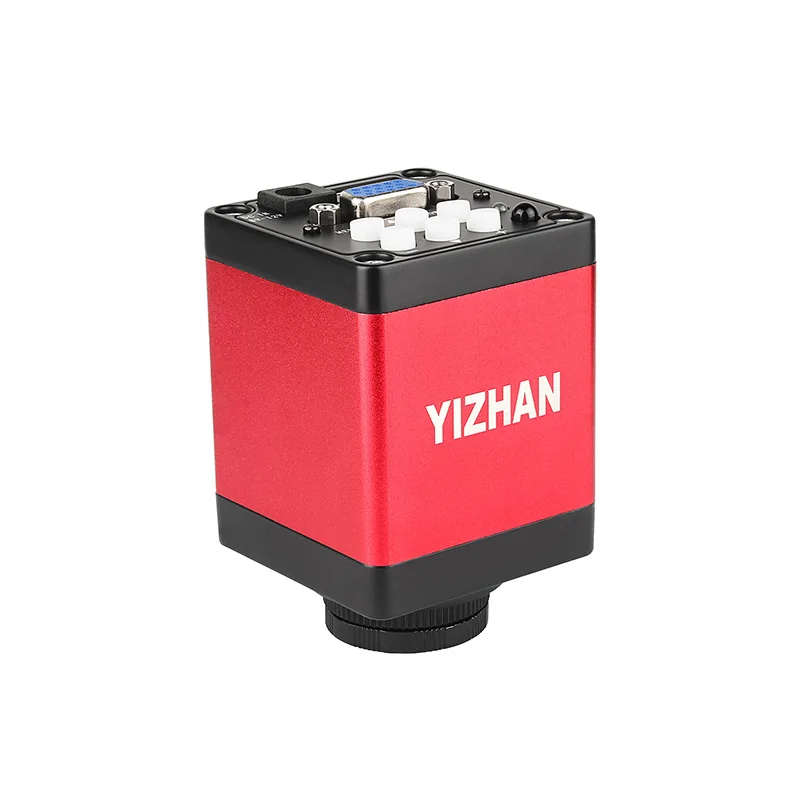 YIZHAN 1080P 13MP Microscop Digital Pentru Lipit 1-130X C-Mount Lens Lumina 60FPS HDMI VGA HD Industriale Camera Video Lupa 3