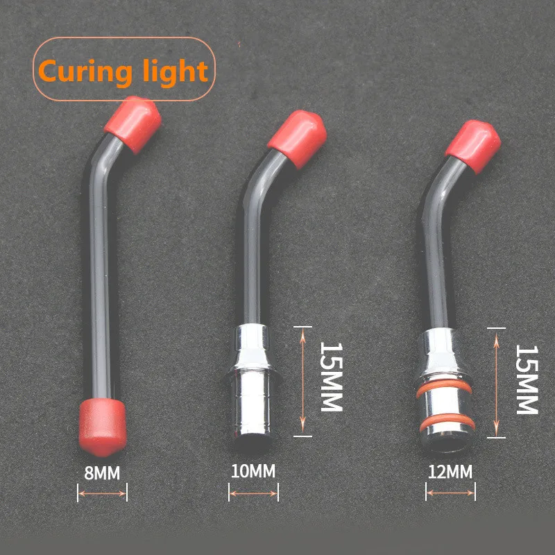 3pcs Lumina Tijă Sfat pentru Dentară Fibra Optica Uscare Lampa ciocănitoarea Noi 8 mm B8 Stomatologie Alte Instrumente