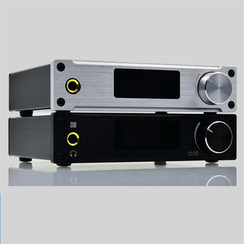 Alientek D8 Complet Digital de Putere Clasa D Amplificator DAC USB Audio Amplificator pentru Căști intrare XMOS XU208 Coaxial Optica AUX 80W
