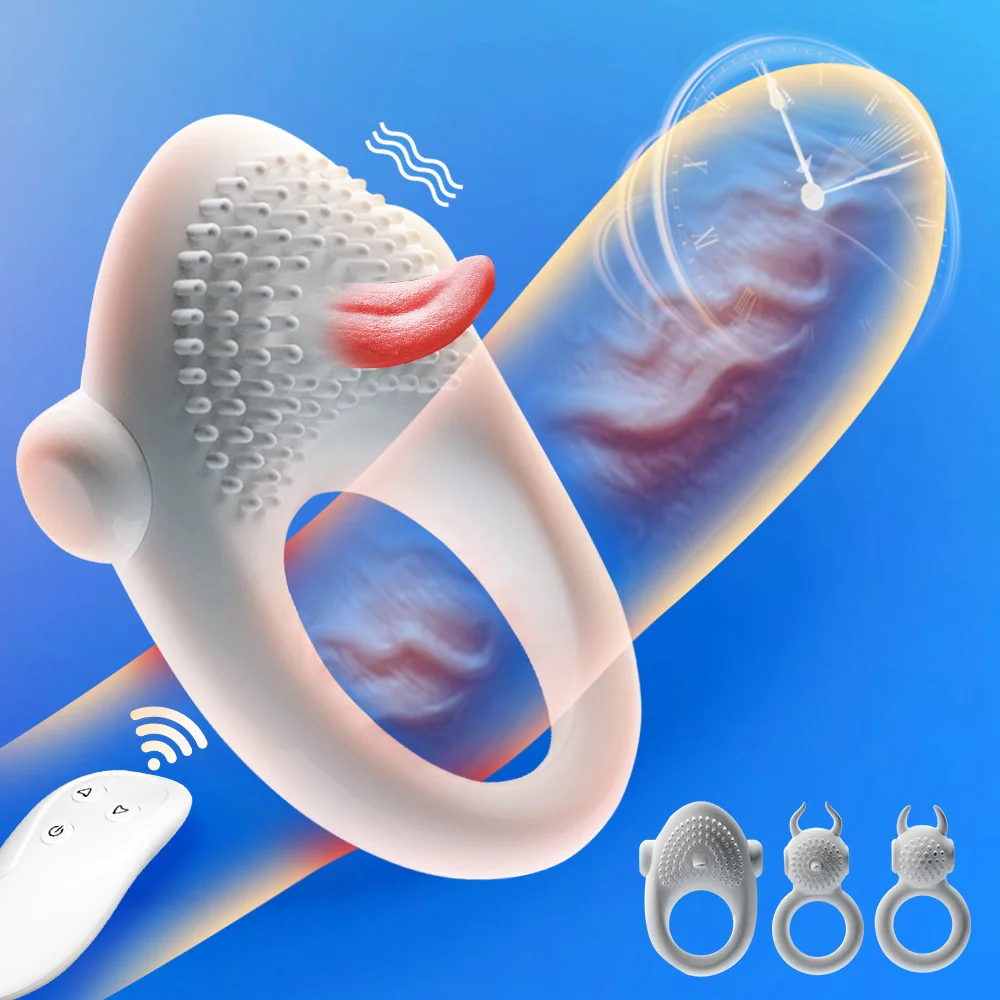 Vibratoare Penis Inel Vibrator pentru Cuplu Stimulare Clitoris Jucarii Sexuale pentru Barbati fără Fir Control de la Distanță Inel de Penis Adult Produse