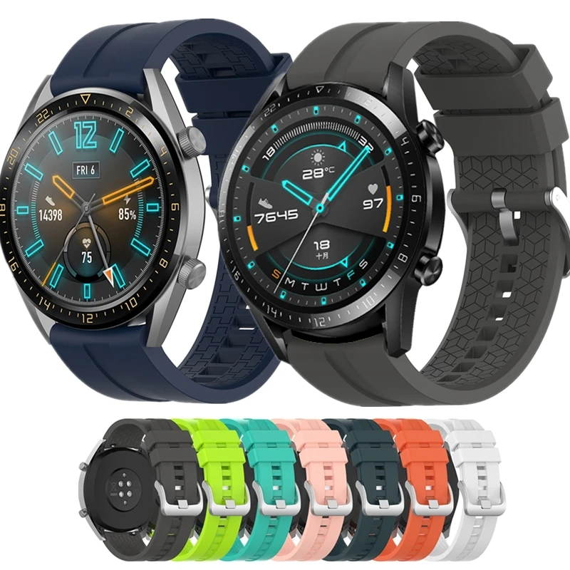 YUEDAER 22MM Silicon Watchband Pentru Huawei Watch GT 2 Trupa TPU Curea Pentru Huawei Wacth GT GT2 46mm Ceas Sport Accesorii