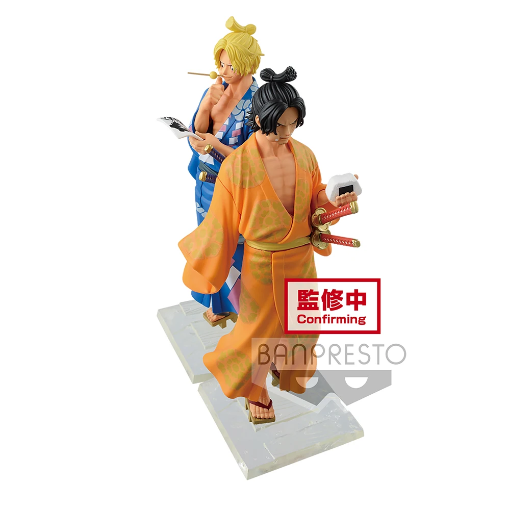 Una Bucata Revista Figura Portgas D. Ace Sabo Colectie Anime Acțiune Figura Onepiece Jucarie Figurine Model Autentic Figurine 1