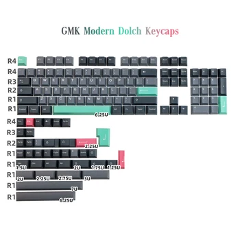 142 Cheile GMK Moderne Dolch taste Cherry Profil PBT Dye-Sub Mecanice Keyboard Keycap Pentru MX Comutator Cu 1.75 U 2U Shift61/64 5
