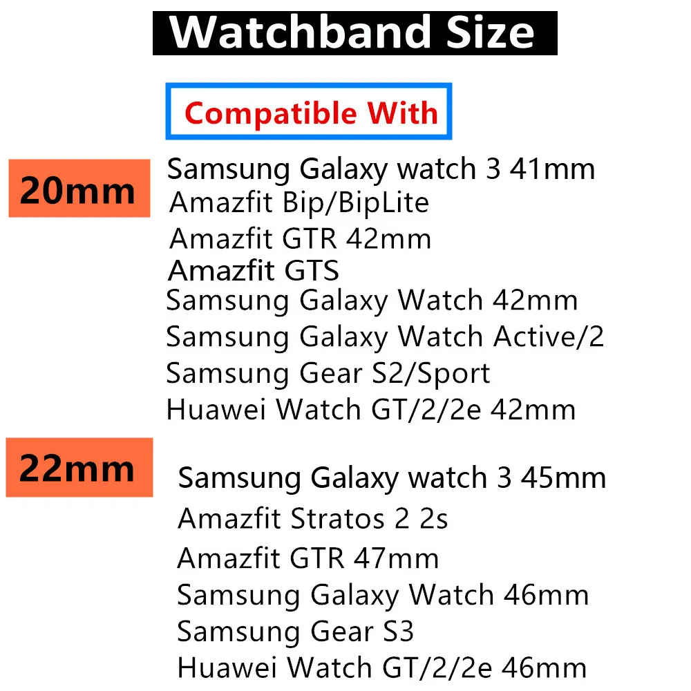 20mm 22mm Curea de ceas Pentru Amazfit Bip/Gts 2/3/gts2/4 Mini/Gtr/2/2e/47mm Smartwatch Samsung galaxy watch 4/Clasic/3 45mm 46mm 3