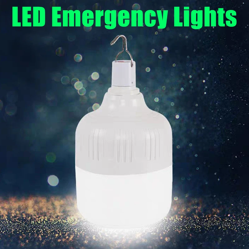 USB Reîncărcabilă LED Lumini de Urgență Mobile în aer liber Bec Cort Baterie Lampă GRĂTAR Camping cupla Lumina de Noapte pentru Grădină cu Patio